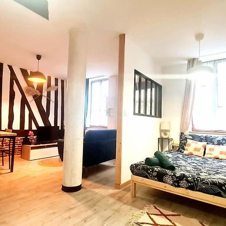 Chic Et Normand, Parking Facile, Wifi Hd Pont-Audemer Exterior foto