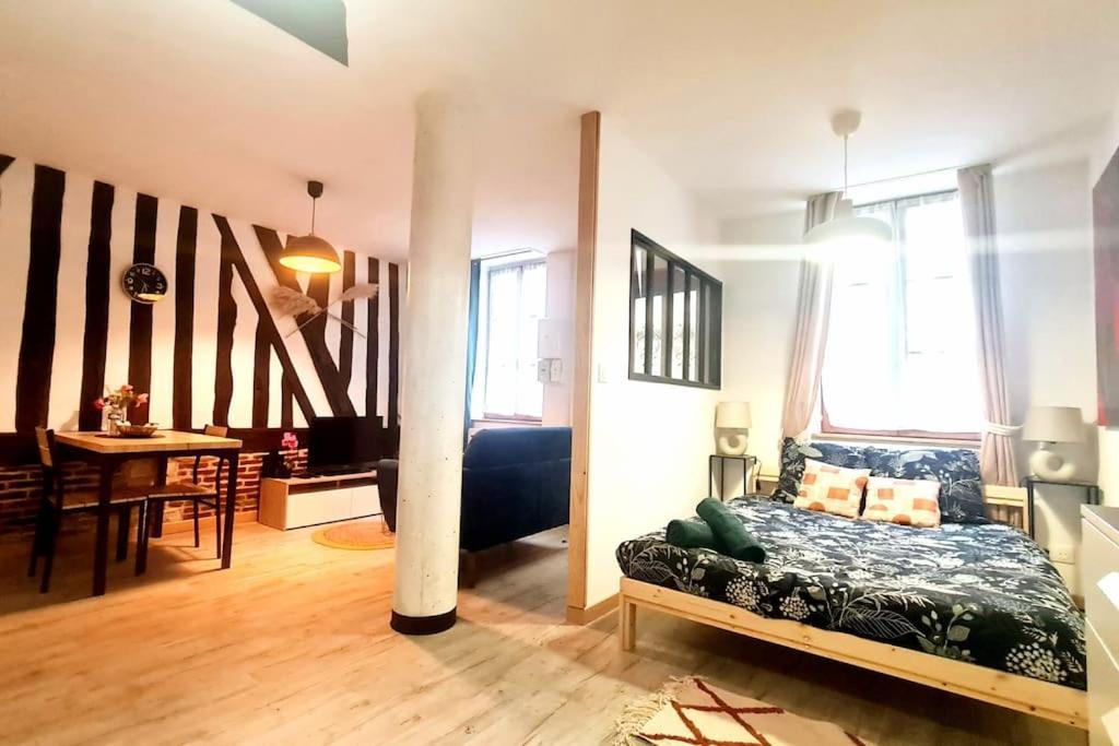 Chic Et Normand, Parking Facile, Wifi Hd Pont-Audemer Exterior foto